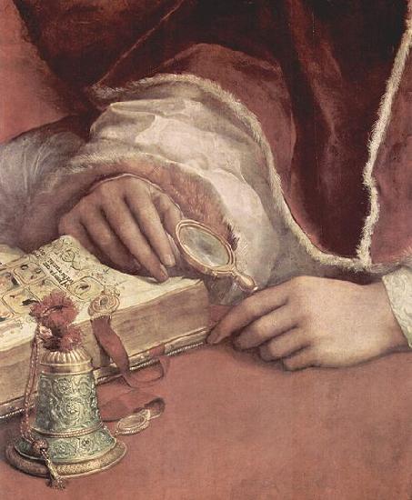 RAFFAELLO Sanzio Portrat des Papstes Leo X France oil painting art